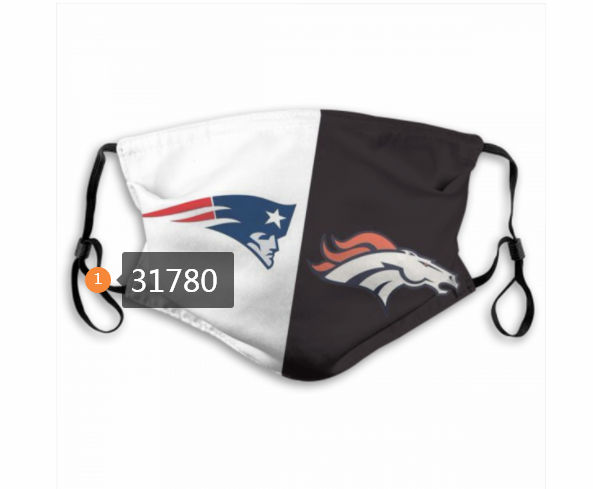 NFL New England Patriots 1752020 Dust mask with filter